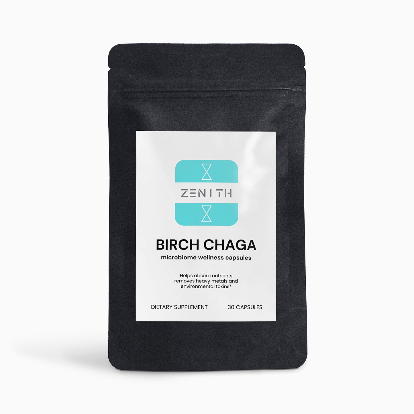 Zenith Health Birch Chaga Microbiome Wellness Capsules